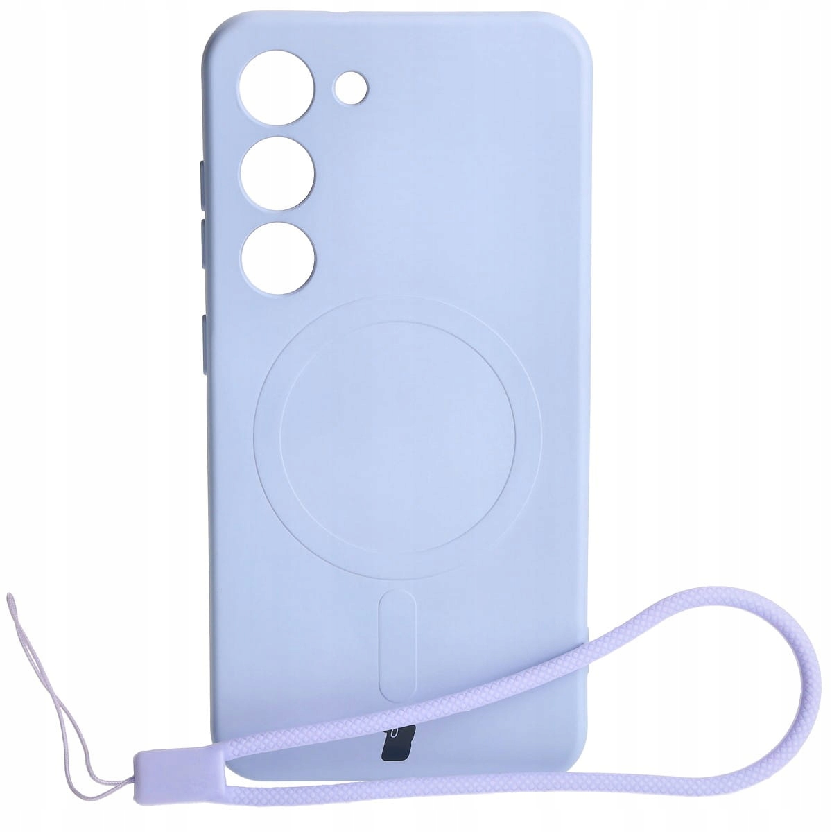 Zadná strana Bizon pre Samsung Galaxy S23 Silicone Magnetic fialová